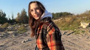 James and Sofia engaged in a strip hand-slap game