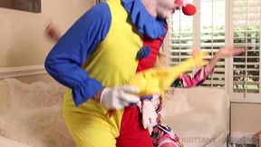 brittany andrews and clown ted e surprise sensual creampie!