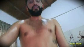 jerking off so horny after working out