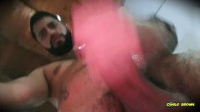 jerking off so horny after working out