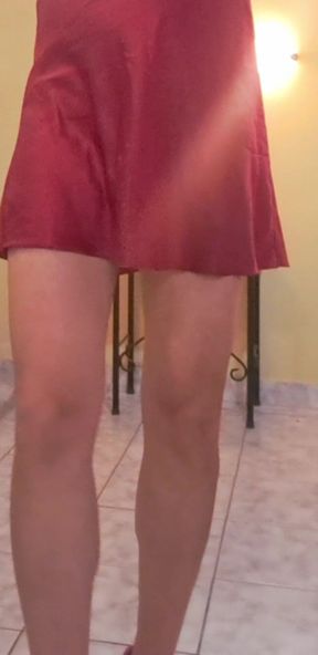 I'm Learning to Walk in Heels and I'm Horny to Fuck!!