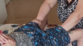 Stepmom Passionately Sucks Cock Until I Cum