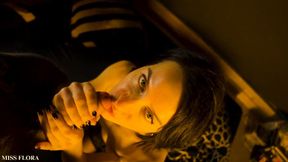 POV Blowjob & Creampie in Stockings w/ Nikolaz Zpageti