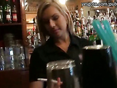 Barmaid Rihanna Samuel fucked for moneyBarmaid Rihanna Samuel fucked for money