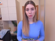 Stepmom gets cum twice for stepson's silence