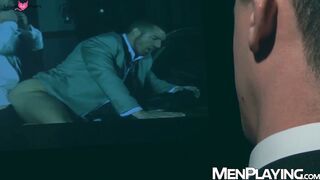 Muscular Ivan Gregory moans as Latino hunk Viktor Rom raw rails him