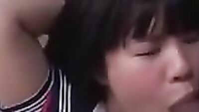 Watch Ami Oya moan while getting fucked in doggy & close-up positions