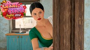 Desi Saali Begs Jiju for Hard Fuck Elder Stepsister Joins Threesome at Farmhouse