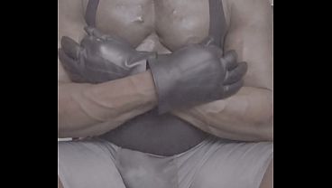 Tit Pump &amp_ Black Muscle Butt Prostate Hit