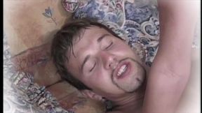 Threesome in the Stable with a White Cock and a Black One