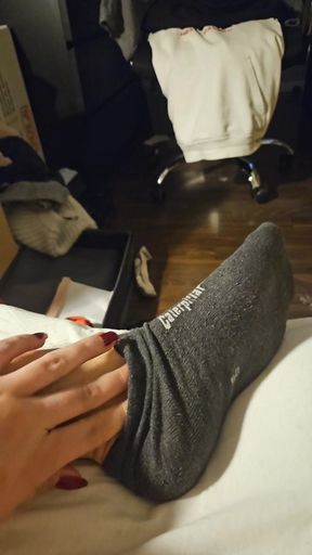 My first Feet touching video.