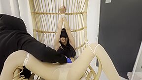 Chinese Tickled On Hanging Chair