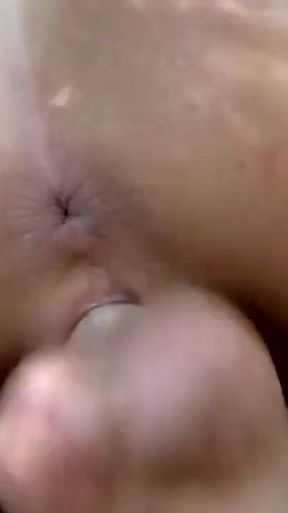 Small tits latina rammed in her asshole outdoors
