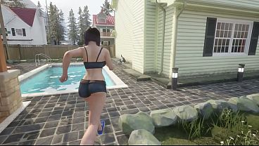 Stepbrother caught his sister masturbating and fucked her in all holes