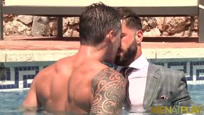 MENATPLAY - Suited businessman Hector De Silva fucks big stud