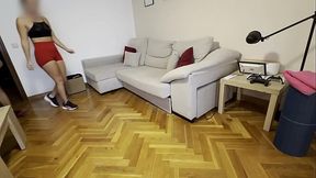 Atractiva LATINA se folla a su Entrenador Personal