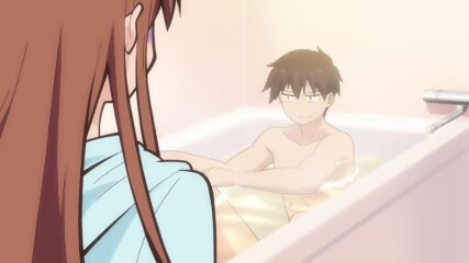 Friend sex in bathroom