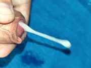 More pre cum! Uncut dick