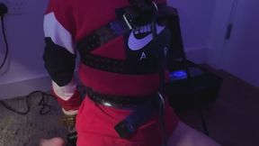 Twink strapped up and milked relentlessly