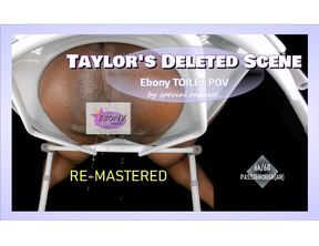 Taylor's Deleted Scene - Ebony Toilet POV [Remastered] [Passthrough]