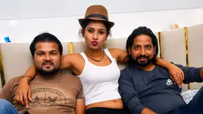 Wild Threesome with Rough Sex