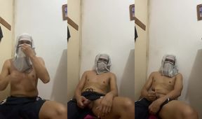 Hot Daddy Pinoy Destroys Masochistic Lover In Rough Solo Jack