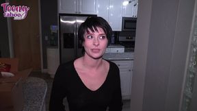 neighbors daughter kitty lynn gets fucked and creampied after lockout