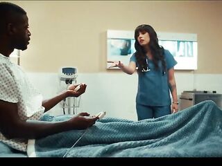 Interracial Bbc Anal Creampie - Brunette hair Nurse Chanel Camryn Freeze Drilled & Swallowing Cum