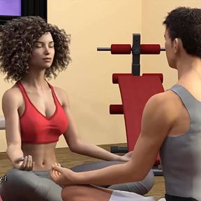 Big city pleasures: sexy ebony girl in yoga pants - ep. 24