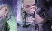 Glasses Girl with Buttplug Gets Fucked by Tattooed Dick – DP and Facial