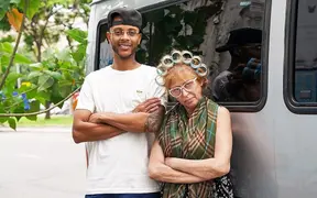 Curvy MILF with big boobs takes anal ride in the van
