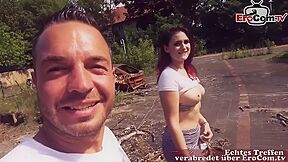 Public Real Date With German Redhead Teen 18+ Street Slut