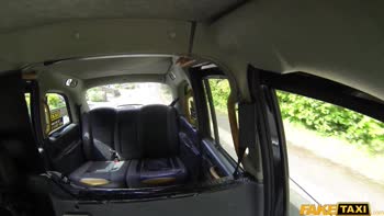 Ian Tate's Steamy Ride: Blonde Milf Squirts Twice in Fake Taxi Fling