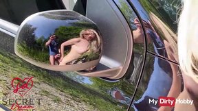 Outdoor Sex With Charming German Blonde