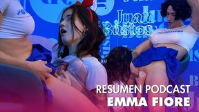 Petite Influencer Chokes On A Big Cock Emma Fiore Special Juan Bustos Podcast