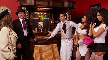 Group Sex Scene With Hot French Models In Military Uniforms