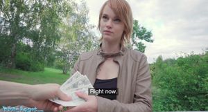 Hot Teen Takes Massive Penis for Money
