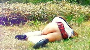 Mini Skirt &amp; Loose Socks