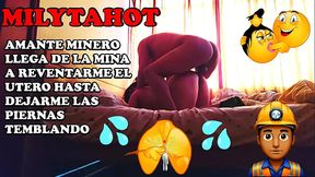 minero me remueve el &uacute_tero por ayuda econ&oacute_mica en Huancayo