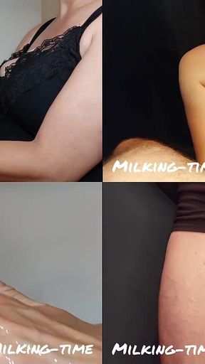 There's Dicks Everywhere! Split-screen Cumpilation 3 (milking-time)