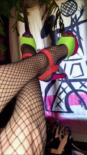 TkTc: HeeLs FLuo (((Pink, Yellow, Purple, Orange))) 🎁 Gift from a Fan.. VaneSsaBiTCHx PariSChienneTrvprod⁹&sup1;