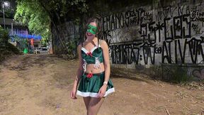 gang bang de natal na praca do mirante dogging! parte 1