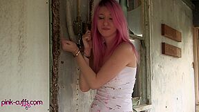 Haired Girl Chained Up