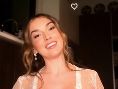 Lyna Perez Cucumber Sucking Live In Fishnet Onlyfans Video