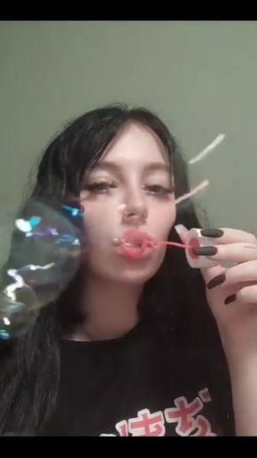 Having Fun and Blowing Bubbles