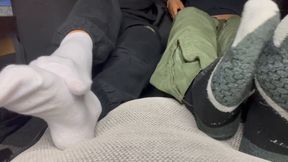 Alpha couple foot fetish