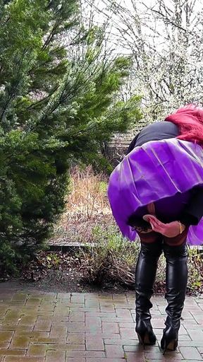 Thrilling moment from &quot;Booted Sissy In Need For Cane &amp; Dicks&quot;