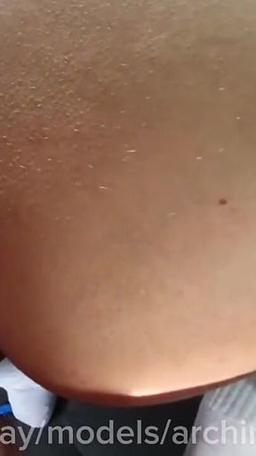 Yaoi Hentai Student with a Big Dick Rides Daddy's Dick on the Side of the Road!