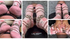 Stepbrother sniffs stepsister's Stinky and Dirty socks - SOCKS Smelling MP4