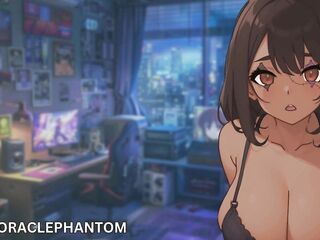 [F4M] Unhinged Gooner Femcel Weeb Does Her 1st Sex [Audio Porn]